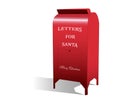 A mailbox for letters to the Saint