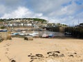 Mousehole harbour Cornwall England UK Cornish fishing village