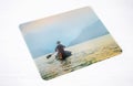 Mousepad of personal design Royalty Free Stock Photo