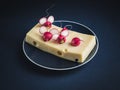 Mouses made from red radish on emental swiss cheese. Royalty Free Stock Photo