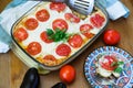 Moussaka - a traditional Greek dish Royalty Free Stock Photo