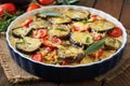 Moussaka - a traditional Greek dish Royalty Free Stock Photo