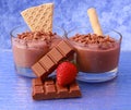 Mousse au chocolat Royalty Free Stock Photo