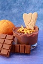 Mousse au chocolat Royalty Free Stock Photo