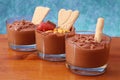 Mousse au chocolat Royalty Free Stock Photo