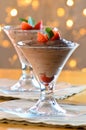 Mousse au chocolat Royalty Free Stock Photo