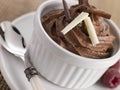 Mousse au Chocolat Royalty Free Stock Photo