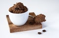 Mousse au Chocolat Royalty Free Stock Photo