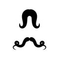 Moustache icon illustration design