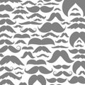 Moustaches a background Royalty Free Stock Photo