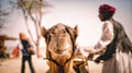 Mout of camel Royalty Free Stock Photo