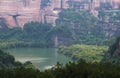 Mout danxia national geopark Royalty Free Stock Photo