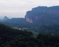 Mout danxia national geopark Royalty Free Stock Photo