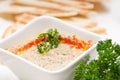 Moutabal baba ghanoush eggplant dip Royalty Free Stock Photo