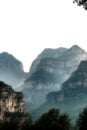 Moutain like chinese wash paint! Royalty Free Stock Photo