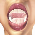 Mouth Royalty Free Stock Photo
