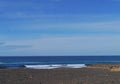 The mouth of the black river on Fuerteventura