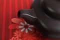 Mouth of Chinese tea pottery Royalty Free Stock Photo