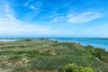 Mouth of the Ebro river in Tarragona, Catalonia Spain Royalty Free Stock Photo