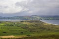 The mouth of Lough Foyle at Magilligan point in County Londonderry Royalty Free Stock Photo