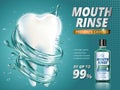 Mouth rinse ads