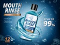 Mouth rinse ads