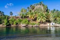 Mouth of Rio Miel river near Baracoa, Cu