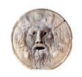Mouth of Truth - Bocca della Verita - ancient Roman mask in Rome, Italy Royalty Free Stock Photo