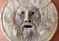 Mouth of Truth (Bocca della Verita) in Rome Royalty Free Stock Photo