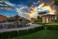 The Temple of Hercules Victor Royalty Free Stock Photo