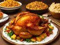 Mouth-Watering, Homemade Turkey with Crispy Golden Skin