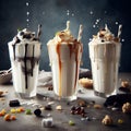 Mouth-watering milkshakes a triple sweet experience