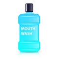 Mouthwash bottle icon