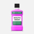 Mouthwash bottle.