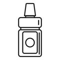 Mouthwash icon outline vector. Dental clean Royalty Free Stock Photo