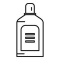 Mouthwash liquid icon outline vector. Dental clean Royalty Free Stock Photo