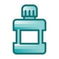mouthwash. Vector illustration decorative design Royalty Free Stock Photo