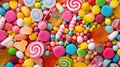 mouthwatering tasty candy food