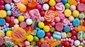 mouthwatering tasty candy food