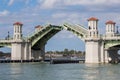 Movable Bascule Bridge, Saint Augustine Royalty Free Stock Photo