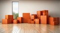 Move home box concept. AI Generated