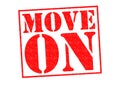 MOVE ON Royalty Free Stock Photo