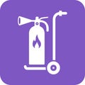 Moveable Extinguisher Royalty Free Stock Photo