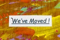 Moved business location announcement new address change relocation delivery