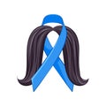 Movember - prostate cancer awareness month. Men`s health concept.