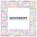 MOVEMENT Royalty Free Stock Photo