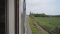 Movement from a train window - looking forwards