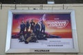 Movie Billboard Guardians Of The Galaxy At Amsterdam The Netherlands 27-4-2023 Royalty Free Stock Photo