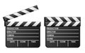 Movie Clapboard Royalty Free Stock Photo