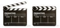 Movie clapper board